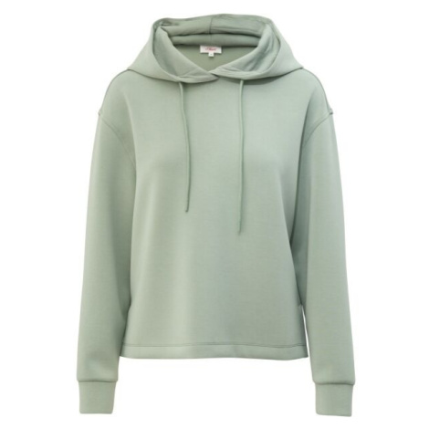 s.Oliver RL SWEATSHIRT NOOS Mikina s kapucí, zelená, velikost