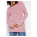 BONPRIX těhotenský svetr Barva: Růžová, Mezinárodní