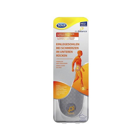 SCHOLL In-Balance Lower Back Insole Large
