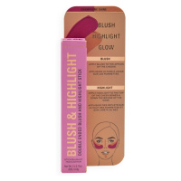 REVOLUTION - Blush & Highlight Stick Rozjasňovače 8.6 g Rosegold unisex