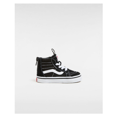 VANS Toddler Sk8-hi Zip Shoes Toddler Black, Size