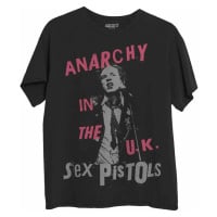 Sex Pistols tričko, Anarchy in the UK Black, pánské