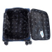 Rogal Tmavě modrá sada 3 cestovních kufrů "Practical" - M (35l), L (65l), XL (100l)