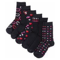 Dámské ponožky (6 párů), organická bavlna