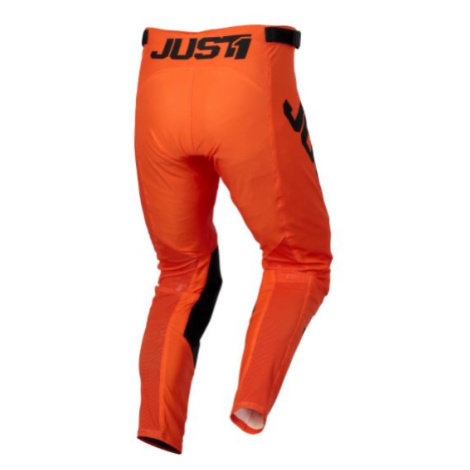 JUST1 J-ESSENTIAL dětské moto kalhoty oranžová