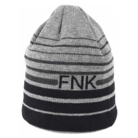 Finmark WINTER HAT Pánská pletená čepice, šedá, velikost