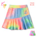 Dívčí sukně - KUGO CY1001, duhová světlejší Barva: Mix barev