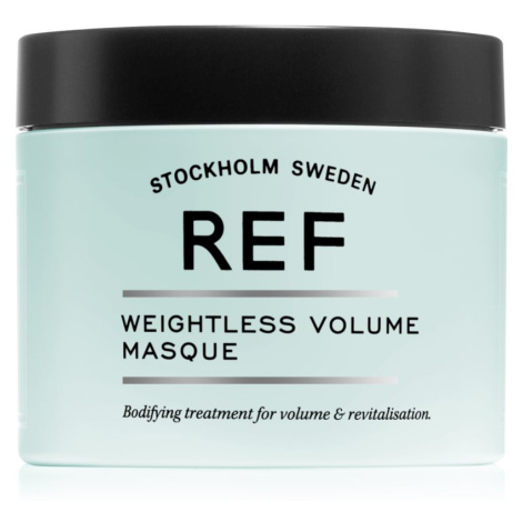 REF Weightless Volume Masque hloubkově hydratační maska pro lesk a hebkost vlasů 250 ml