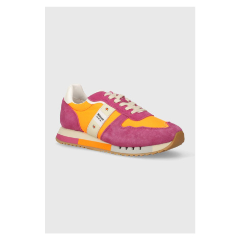 Sneakers boty Blauer MELROSE růžová barva, S4MELROSE02.NYS