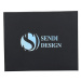Pánská kožená peněženka SendiDesign SNW6856 - tmavě hnědá