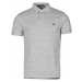 Polo Ralph Lauren POLO AJUSTE DROIT EN COTON BASIC MESH LOGO PONY PLAYER Šedá