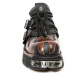 boty kožené pánské - ITALI NEGRO, PULIK FUEGO - NEW ROCK - M.993-C1