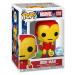 Funko POP! & Tee: Marvel- Holiday Iron Man (GITD)