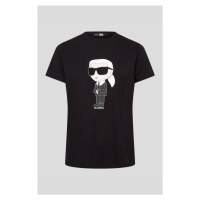 Tričko karl lagerfeld ikonik 2.0 karl t-shirt black