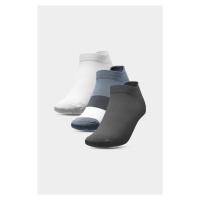 4F Dámské ležérní ponožky 3-PACK Vícebarevné