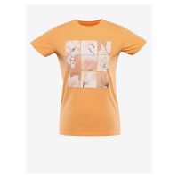 Oranžové dámské tričko NAX NERGA