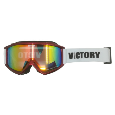Dětské lyžařské brýle Victory SPV 641 červená