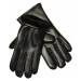 Draco pánské zimní kožené rukavice černá