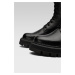 Šněrovací boty Lasocki RST-BONN-01 Přírodní kůže (useň) - Lícová