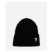 Čepice karl lagerfeld k/ikonik 2.0 beanie black