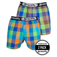 Trenky Meatfly GIGI BOXERSHORTS, oranžová/Brown