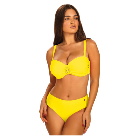 Dvoudílné plavky Self S730 Bayamon 2 Žlutá | dámské plavky