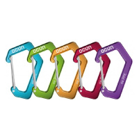 Pomocná karabina Ocún Mini Carabiners Barva: červená