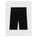 Legíny diesel uflb-faustin shorts černá