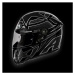 AIROH GP400 Shot GP4SH17 Integrál helma černá/bílá