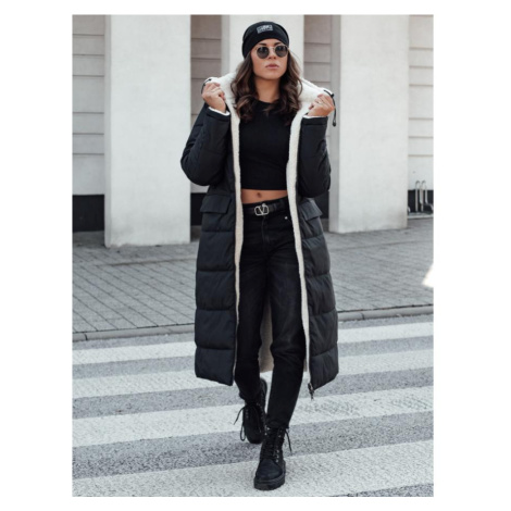 Oboustranná černá dámská bunda TY4606 DStreet