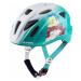 Alpina Sports XIMO Dívčí cyklistická helma, tyrkysová, velikost