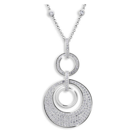 Modesi Stříbrný náhrdelník WYDBL-N (řetízek, přívěsek)