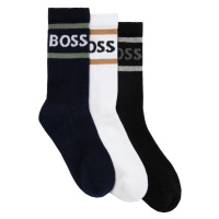 Hugo Boss 3 PACK - pánské ponožky BOSS 50469371-966