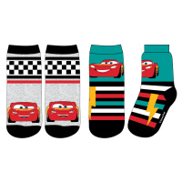 Cars- Auta - licence Chlapecké ponožky - Auta 52348298, šedá/ zelená Barva: Mix barev