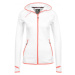 Peak Mountain Blouson polarshell femme ACAMPUS Bílá