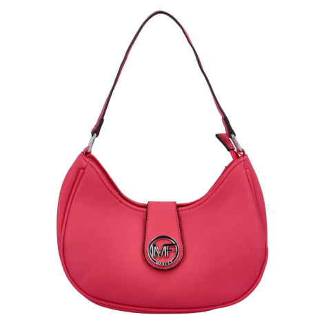 Elegantní dámská kabelka do ruky Ruby, výrazná růžová MaxFly