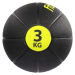 Fitforce MEDICINE BALL Medicinbal, černá, velikost