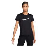 Nike ONE SWOOSH Dámský běžecký top, černá, velikost