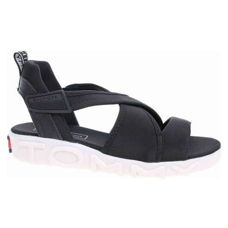 Dámské sandály Tommy Hilfiger FW0FW04107 990 black