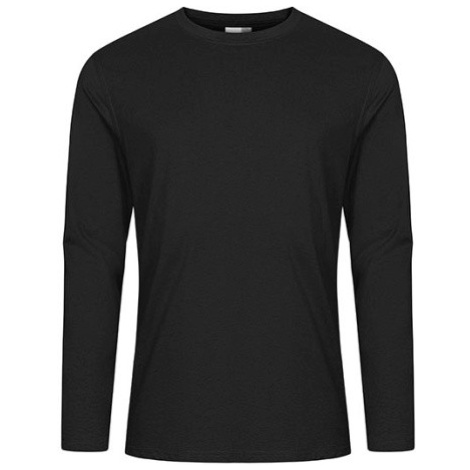 Excd by Promodoro Men´s T-Shirt Long Sleeve Pánské tričko s dlouhým rukávem CD4097 Black