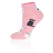 Kotníkové ponožky Italian Fashion Bami Růžová