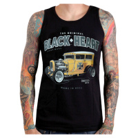 tílko pánské - YELLOW BOY HOT ROD - BLACK HEART - 002-0044-BLK