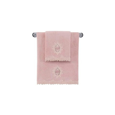 Soft Cotton Malý ručník Destan 30 × 50 cm, starorůžová