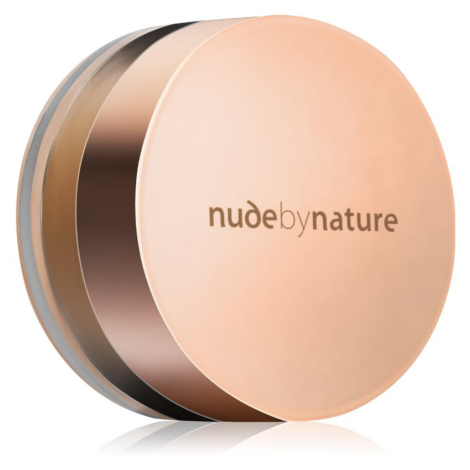 Nude by Nature Radiant Loose minerální sypký pudr odstín W8 Classic Tan 10 g