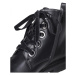 Velvet Lace Boot - black