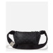 Ledvinka karl lagerfeld k/loom leather bumbag black