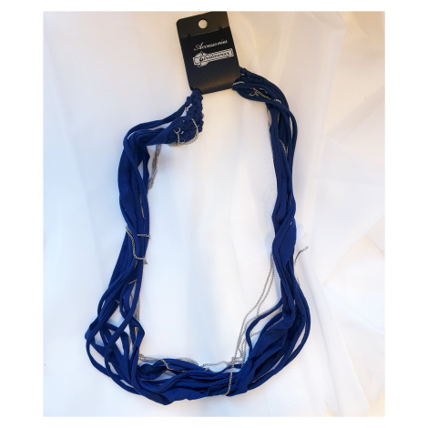 jiná značka STRADIVARIUS textilní náhrdelník Barva: Modrá