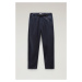 Kalhoty woolrich easy pant modrá