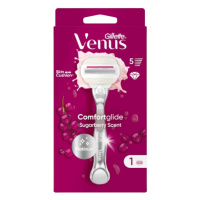 Gillette Holicí strojek Venus Platinum Comfortglide Sugarberry + 1 hlavice