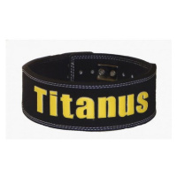 Titánus fitness opasek s pákovou přezkou 10/8 černý